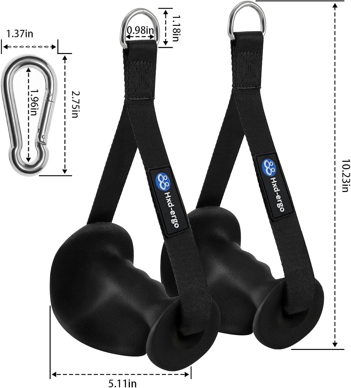 HXD-ERGO D-Handles (Pair)