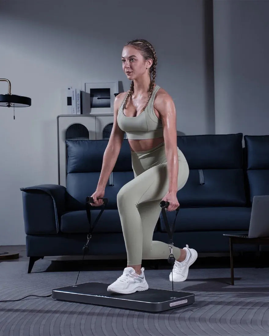 INNODIGYM P1 Lite — bent-over row at home