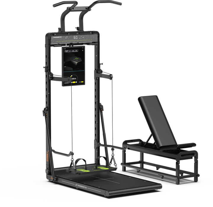 X1 Pro+ D1 Bench + Pull-up Assist System + Training Mat + Barbell Pad + Pilates Loop(Pair) + Safety Spotter Arms(Pair)